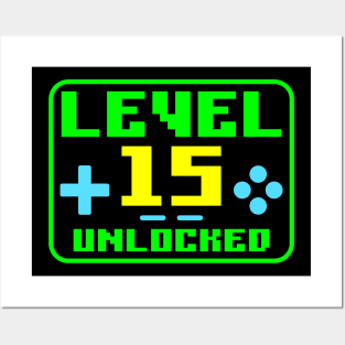 Level 15 Unlocked Posters and Art